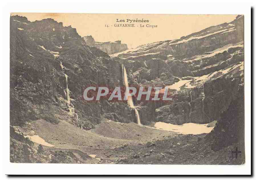 Gavarnie CPA Le cirque