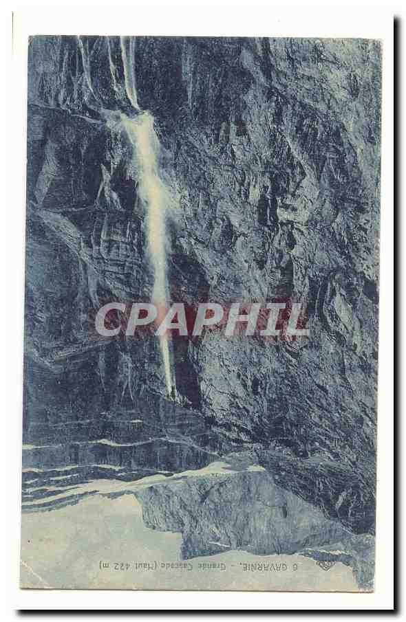 Gavarnie CPA Grande cascade (haut 422m)