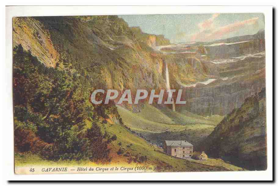 Gavarnie CPA Hotel du cirque et le ciruqe (1600m)