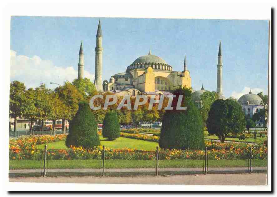 Turquie Turkey Constantinople CPA Musee de Ste Sophie