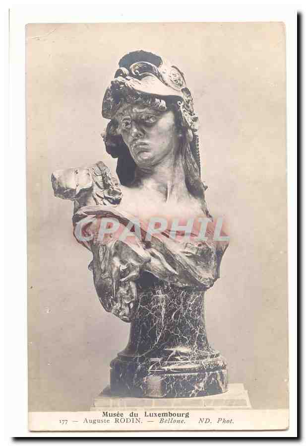 Musee du Luxembourg CPA Auguste Rodin Bellone