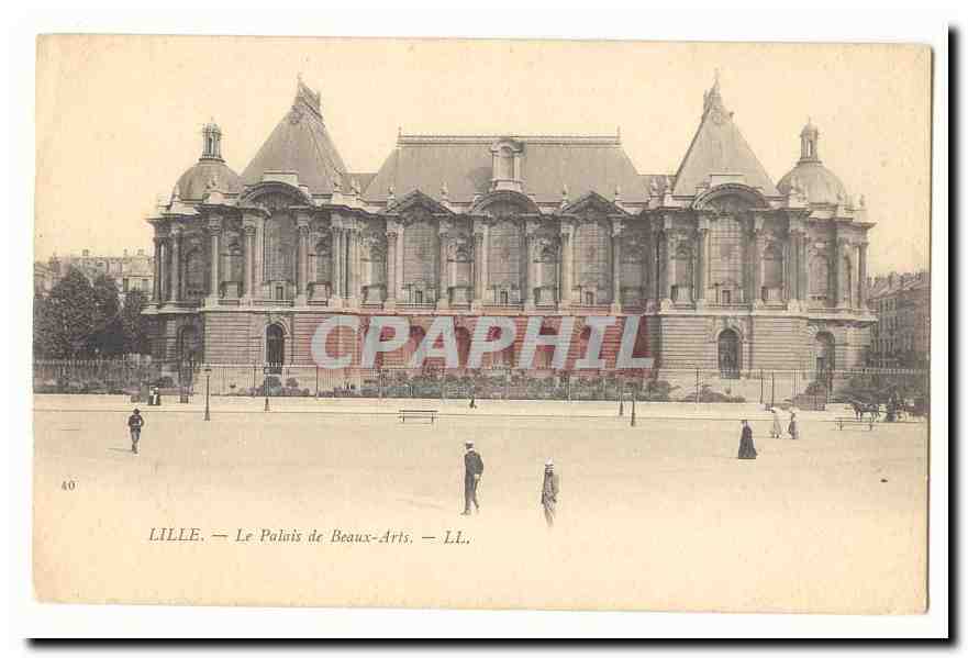 Lille CPA Le palais des Beaux arts