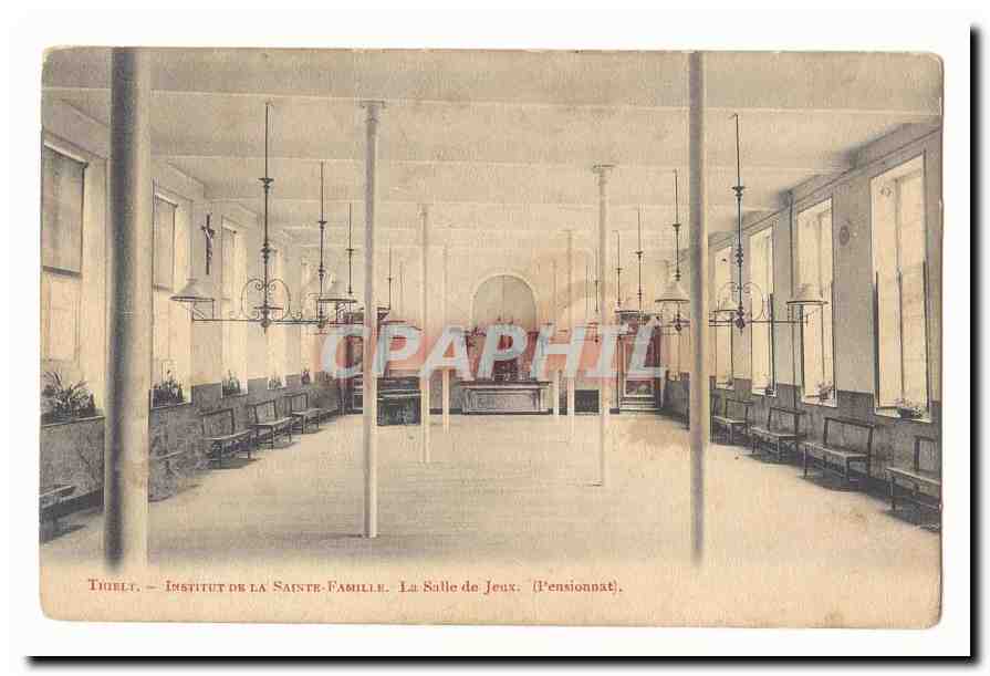 Tigelt - Institut der Heiligen Familie. Das Spielzimmer (Internat).