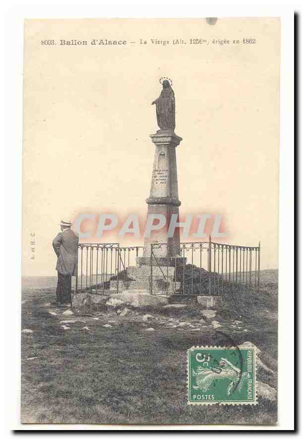 Balion d'Alsace — La Vierge (Alt. 1256m), érigée en 1862