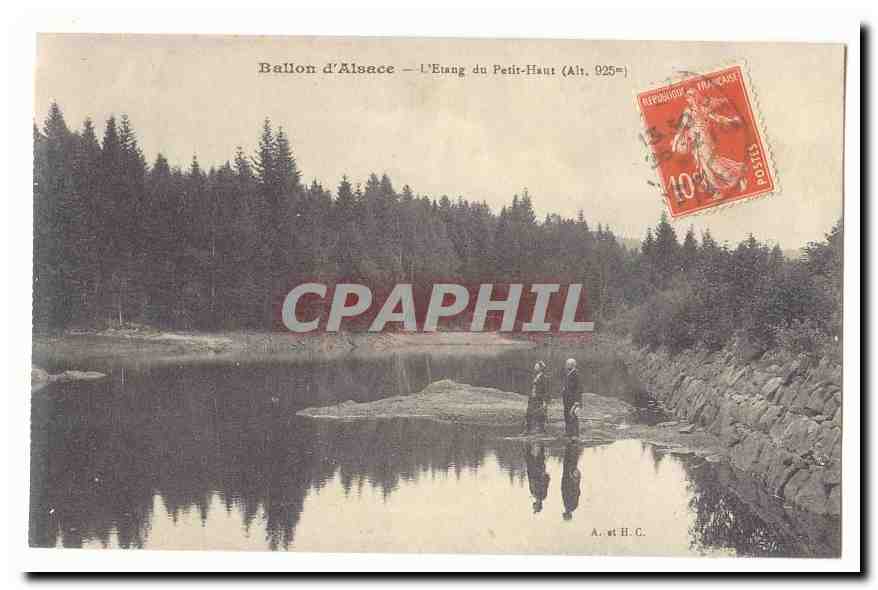 Ballon d'Alsace — L'Etang du Petit-Haut (Alt. 925m) — A. et H.C.