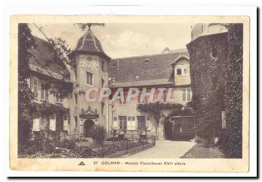 Colmar - Maison Fleischauer XVIe siècle