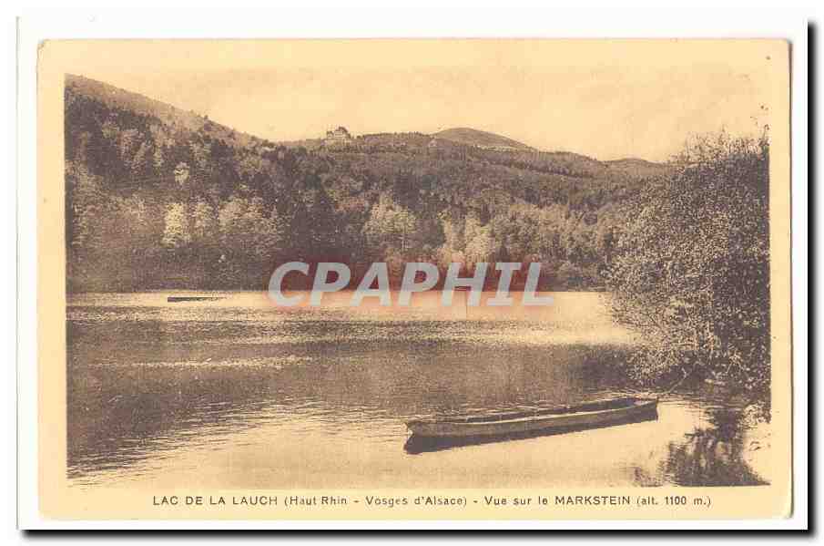 See La Lauch (Oberer Rhein - Vosges der Elsass) — Aussicht auf den Markstein (Höhe 1100 m.)