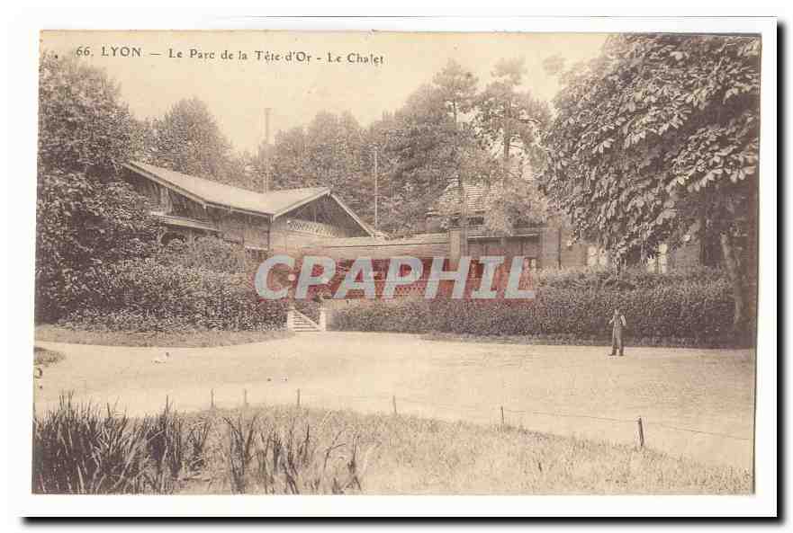 Lyon CPA Le parc de le Tete d'Or Le chalet