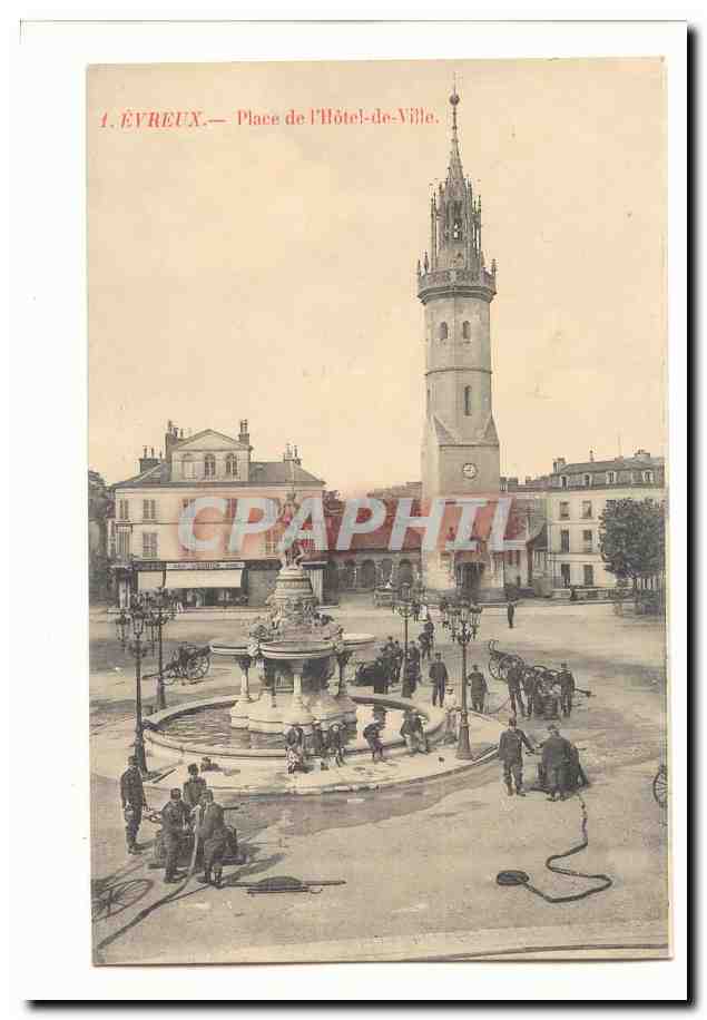 Évreux — Piazza del Municipio