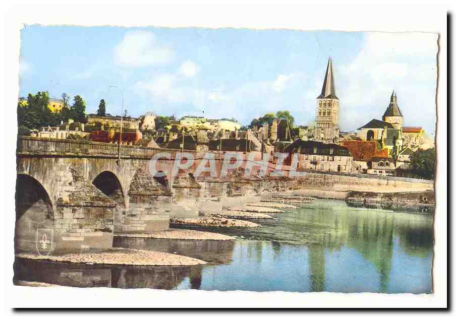 La Charite sur Loire CPA Le vieux pont sur la Loire