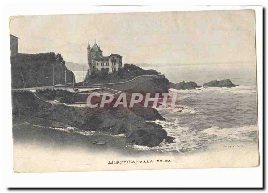 Biarritz CPA Villa Belza