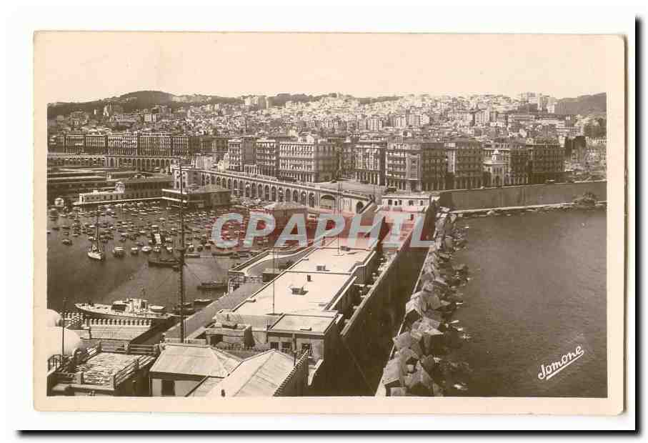 Algerie Alger CPA Vue generale de l'Amiraute