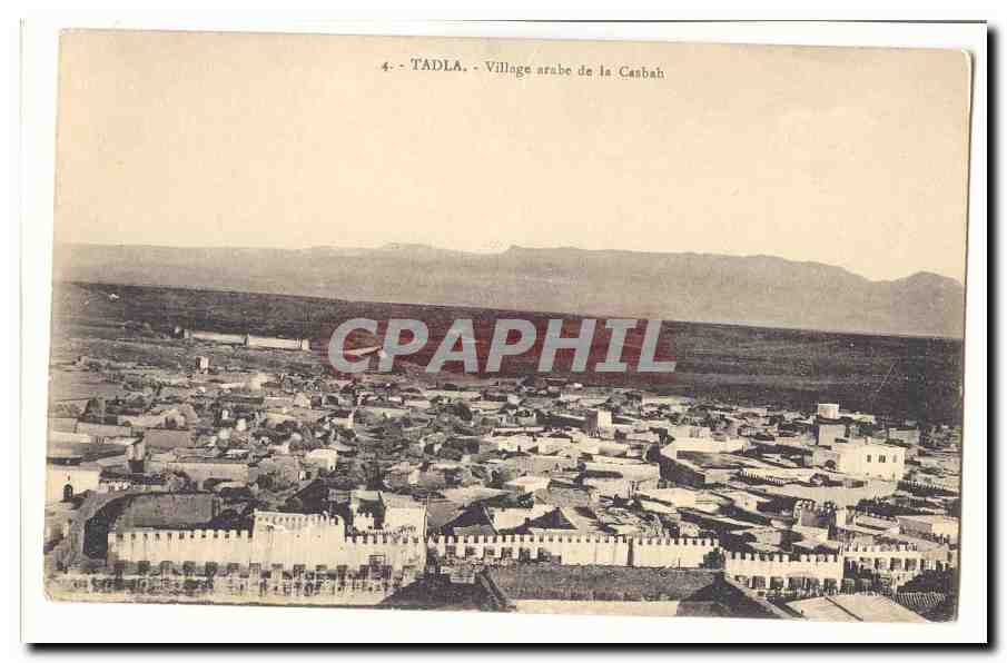 Tadla - Village arabe de la Casbah