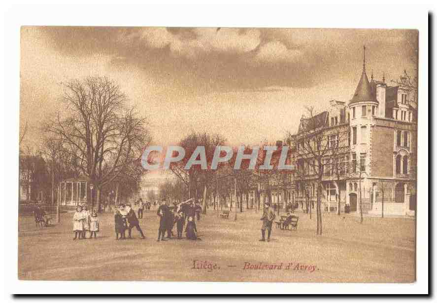 Liège — Boulevard d'Arroy — éditeur non visible