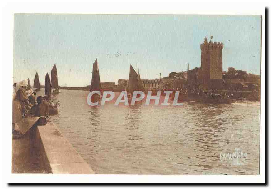 Les Sables d´Olonne CPA Le chenal et la Tour d'Arundel