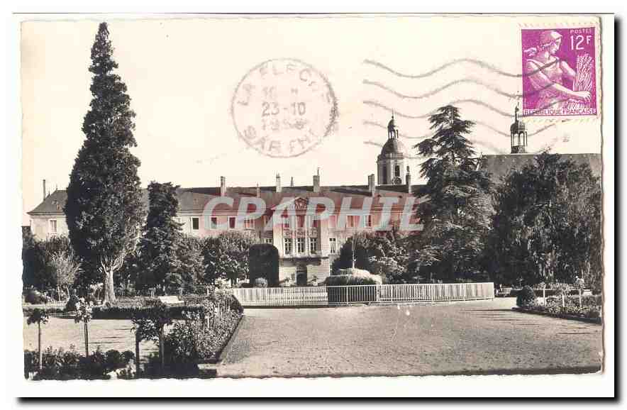 La Fleche CPA Le Prytanee Militaire Les jardins
