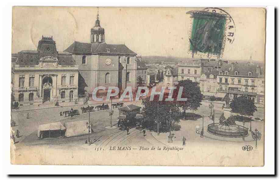 Le Mans CPA Place de la Republique