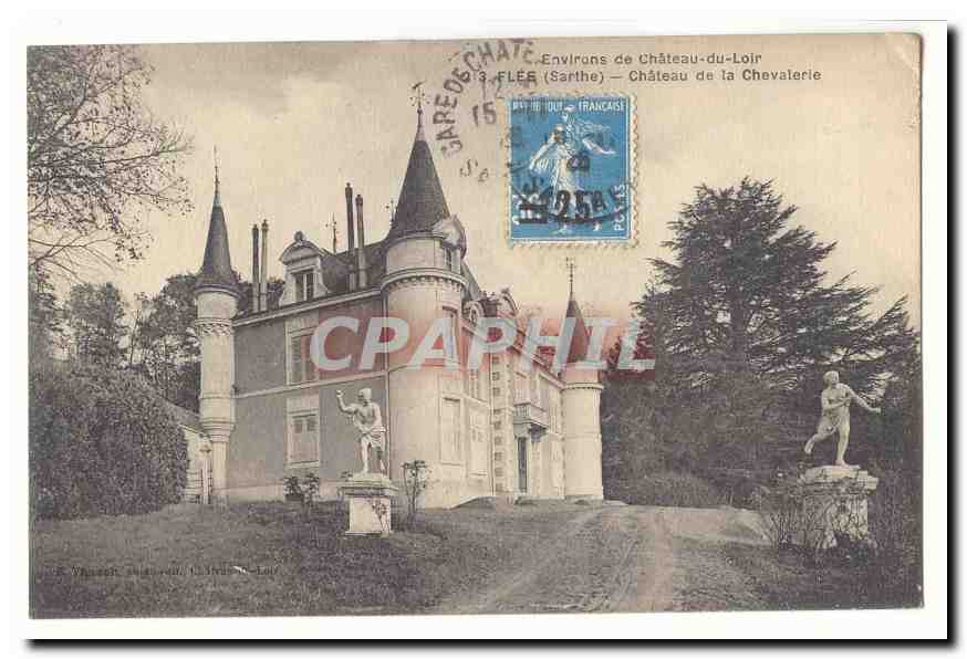 Environs de Chateau du Loir CPA Chateau de la Chevalerie