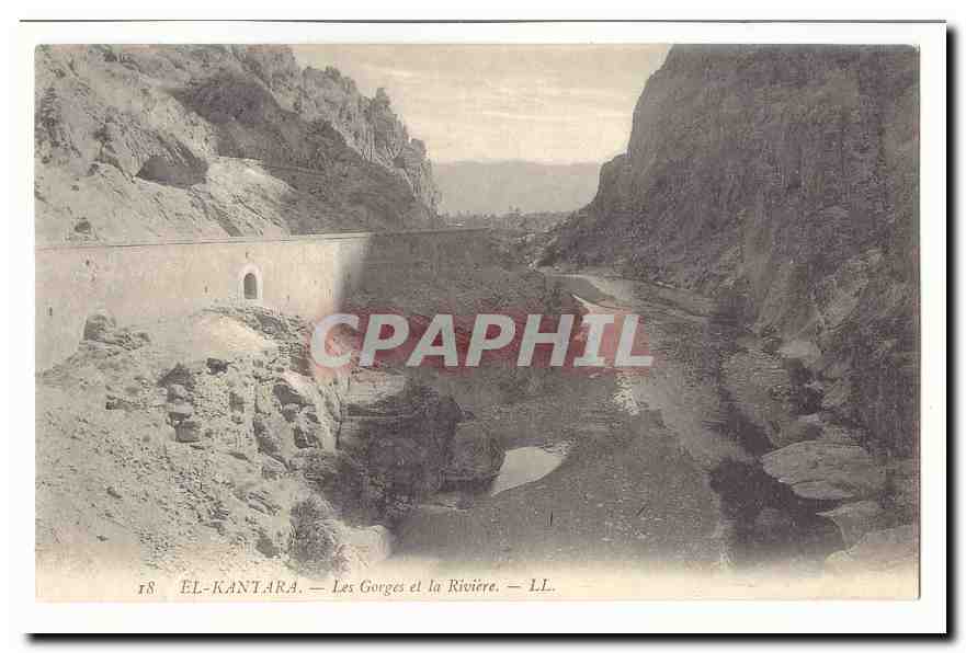 El-Kantara — Les Gorges et la Rivière — LL