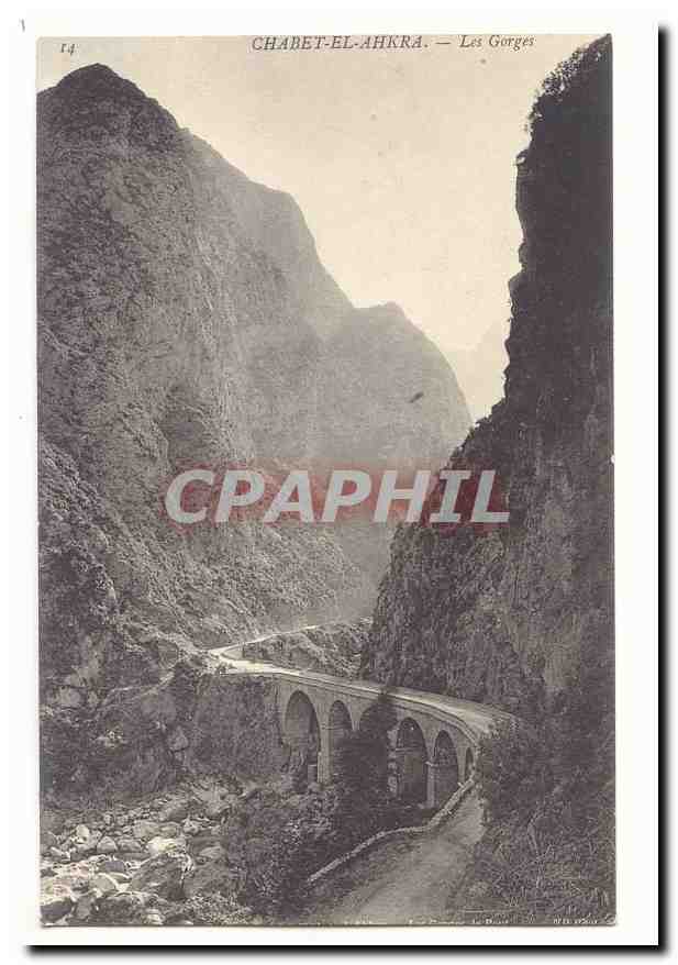 Chabet-el-Ahkra — Les Gorges — Éditeur : Le Bélier, n° 14