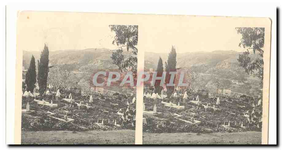 Cimetière — vue panoramique — éditeur inconnu, n° de série non visible