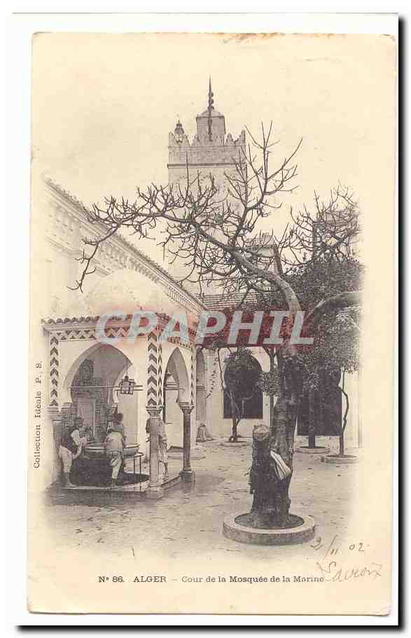 Alger — Cour de la Mosquée de la Marine — Savoroz
