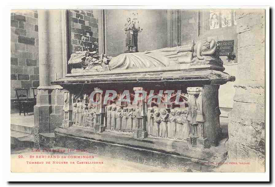 St Bertrand de Comminges CPA Tombeau de Hugues de Castellignne