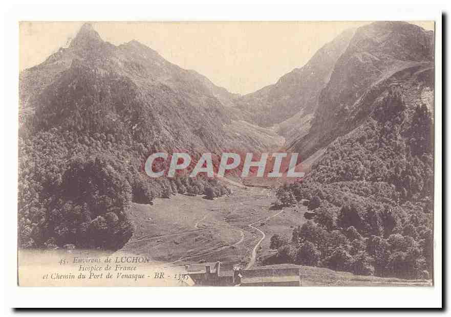Environs de LUCHON — Chemin du Port de Venasque — BR - 1345