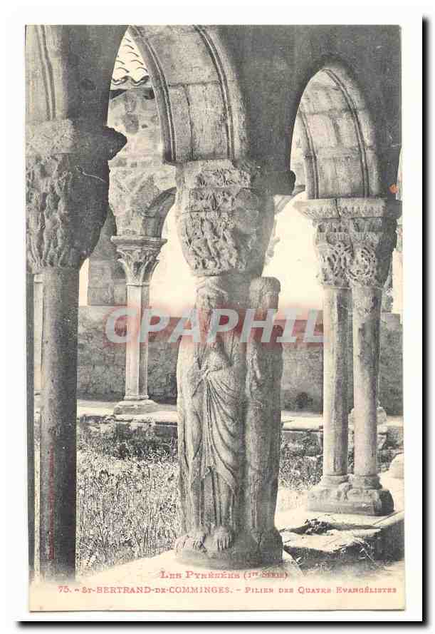 St Bertrand de Comminges CPA Pilier des quatre evangelistes