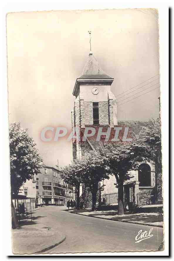 Étel — Église avec clocher — Étel