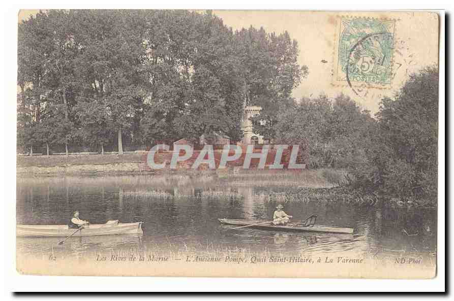Les Rives de la Marne — L'Ancienne Pompe, Quai Saint-Hilaire, à La Varenne