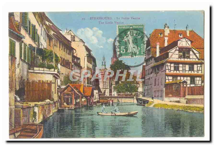 Strasbourg CPA La petie Venise
