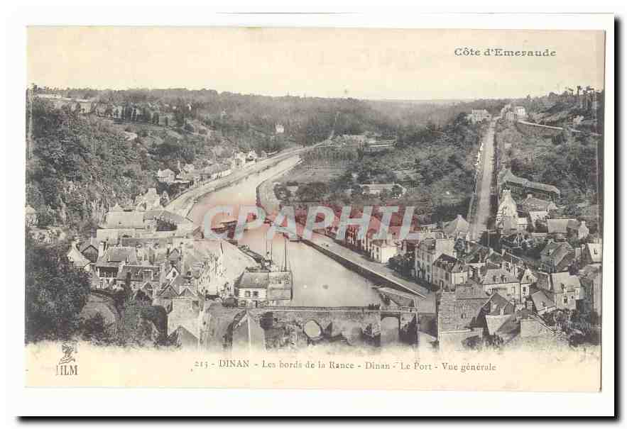 Dinan - The banks of the Rance - Dinan - The Fort - General view — Côte d'Emeraude