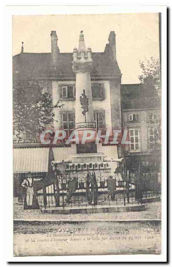Saint Jean de Losne CPA Place de la Deliberation