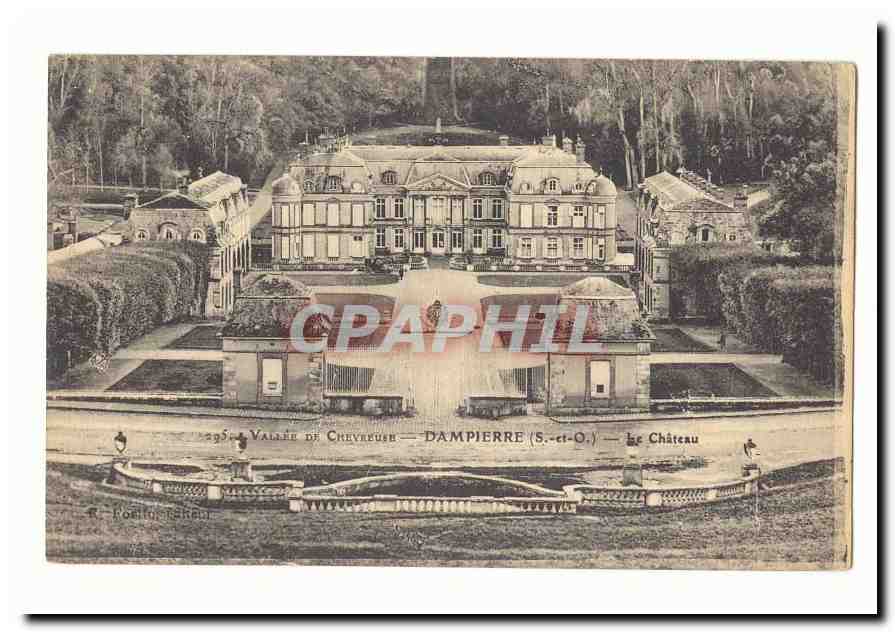 Vallee de Chevreuse Dampierre CPA Le chateau