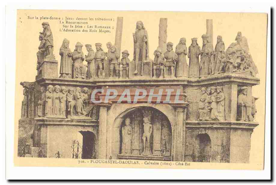 Plougastel Daoulas CPA Calvaire (1602) Cote Est