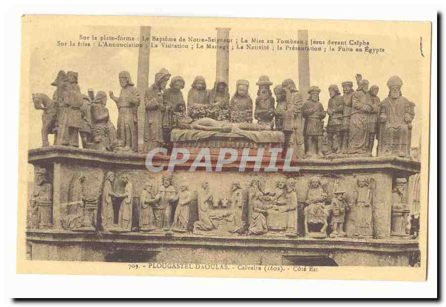 Plougastel Daoulas CPA Calvaire (1602) Cote est