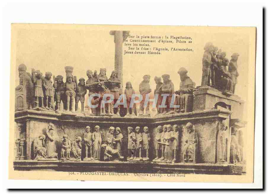 Plougastel Daoulas CPA Calvaire (1602) Cote Nord