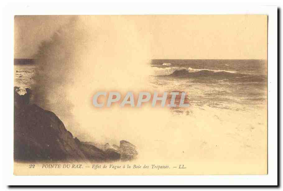 Pointe du Raz — Effet de Vague à la Baie des Trépassés — LL.