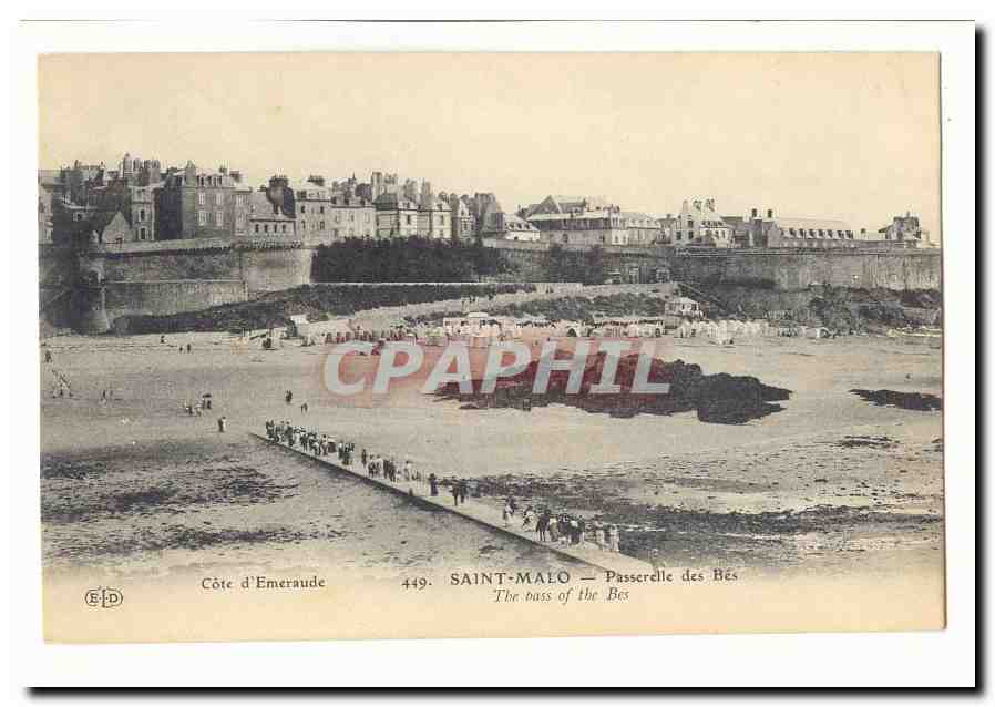 Saint-Malo — Passerelle des Bés — Côte d’Emeraude 449