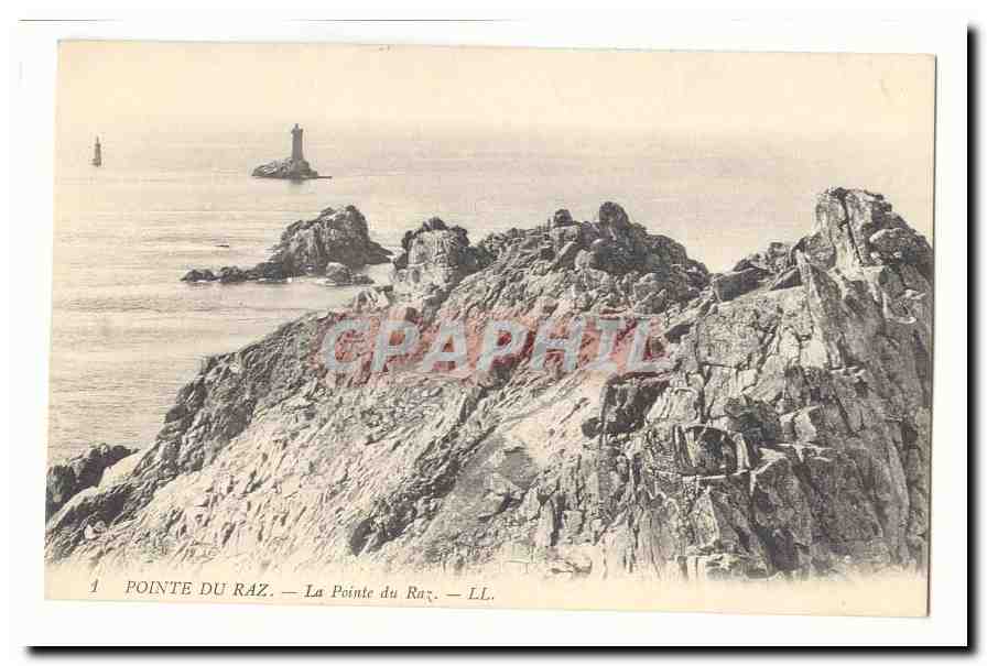 Pointe du Raz CPA La pointe du raz