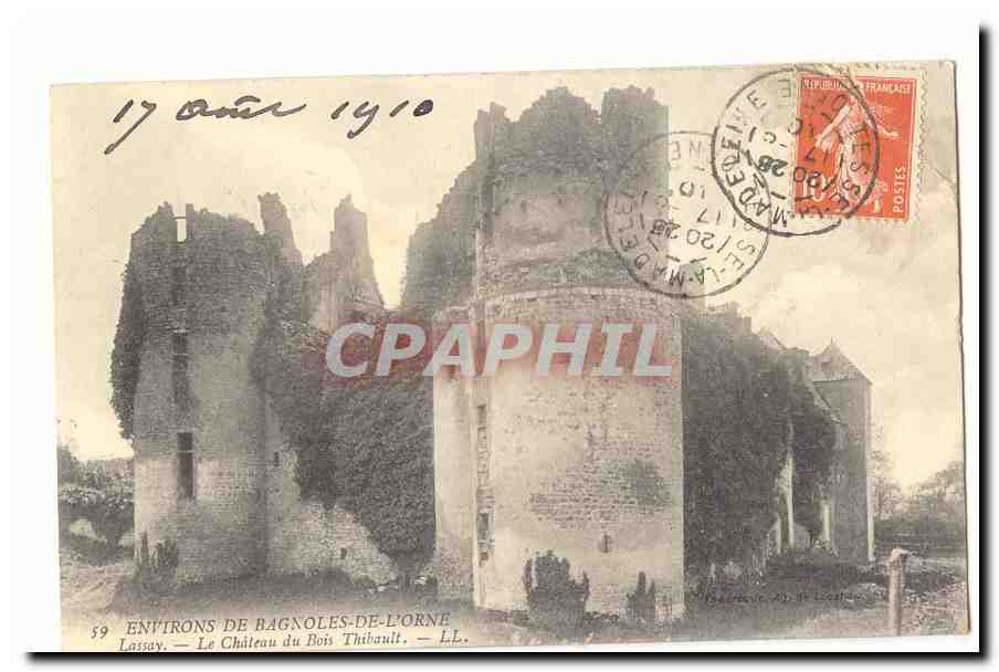 Environs de Bagnoles-de-l'Orne — Le Château du Bois Thibault — LL. — n°59