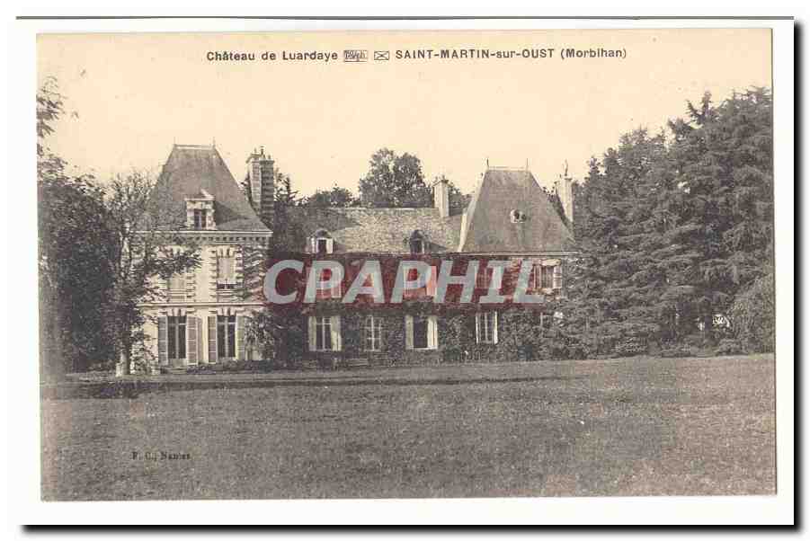 Château de Luardaye — Saint-Martin-sur-Oust (Morbihan) — P. Oll. Nantais