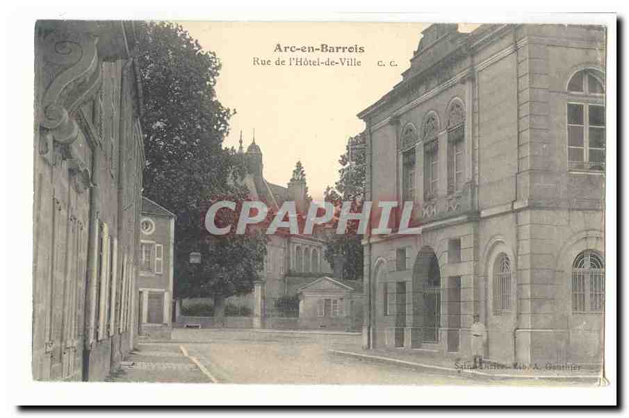 Arc en Barrois CPA rue de l'hotel de ville