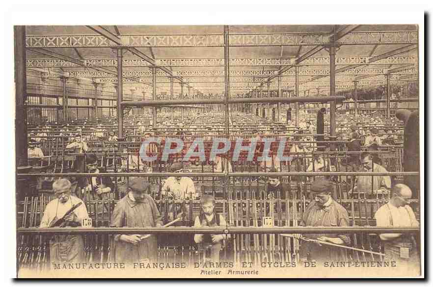 Manufacture Française d'Armes et Cycles de Saint-Étienne — Atelier Armurerie