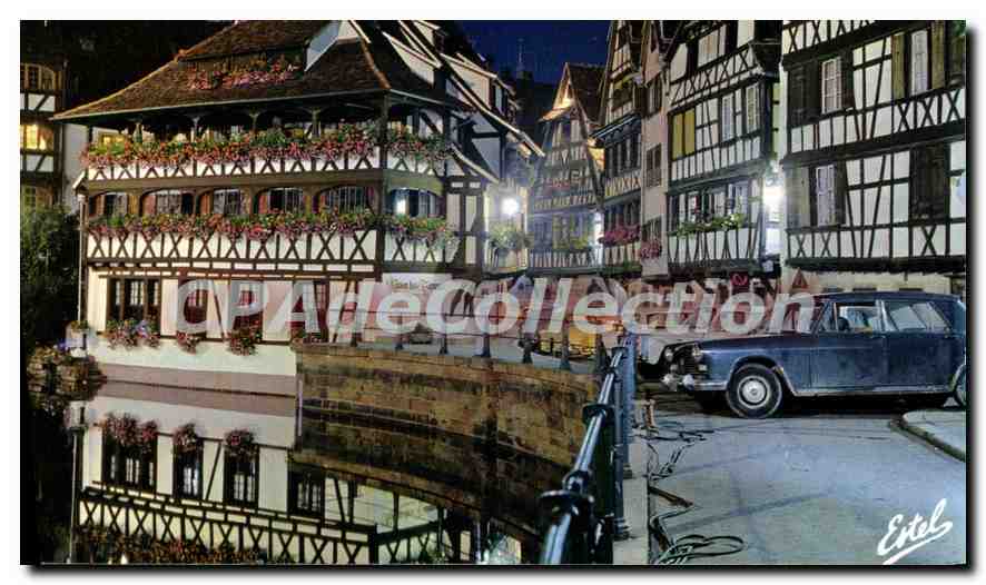 CPSM STRASBOURG restaurant la petite France Maison des tanneurs Gerwerstub