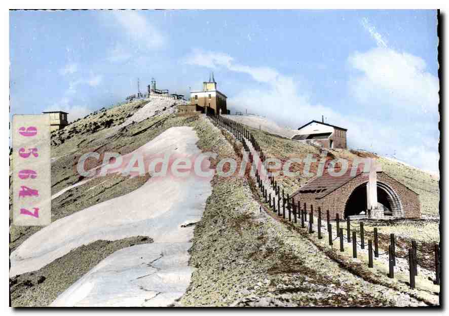 Sommet du Mont Ventoux — Panorama le plus étendu d'Europe — Éditions S.I. Lyonvilleurbanne