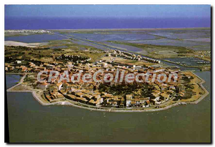 CPSM GRUISSAN VILLAGE plage tour Barberousse