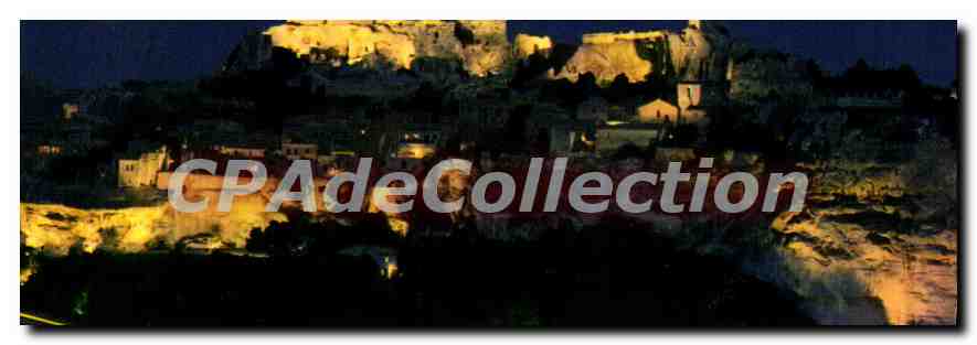 Les Baux-en-Provence — Ansicht der Nacht — Editionen 'MAB' Nice