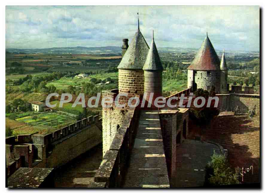 CPSM CARCASSONNE la cité les remparts